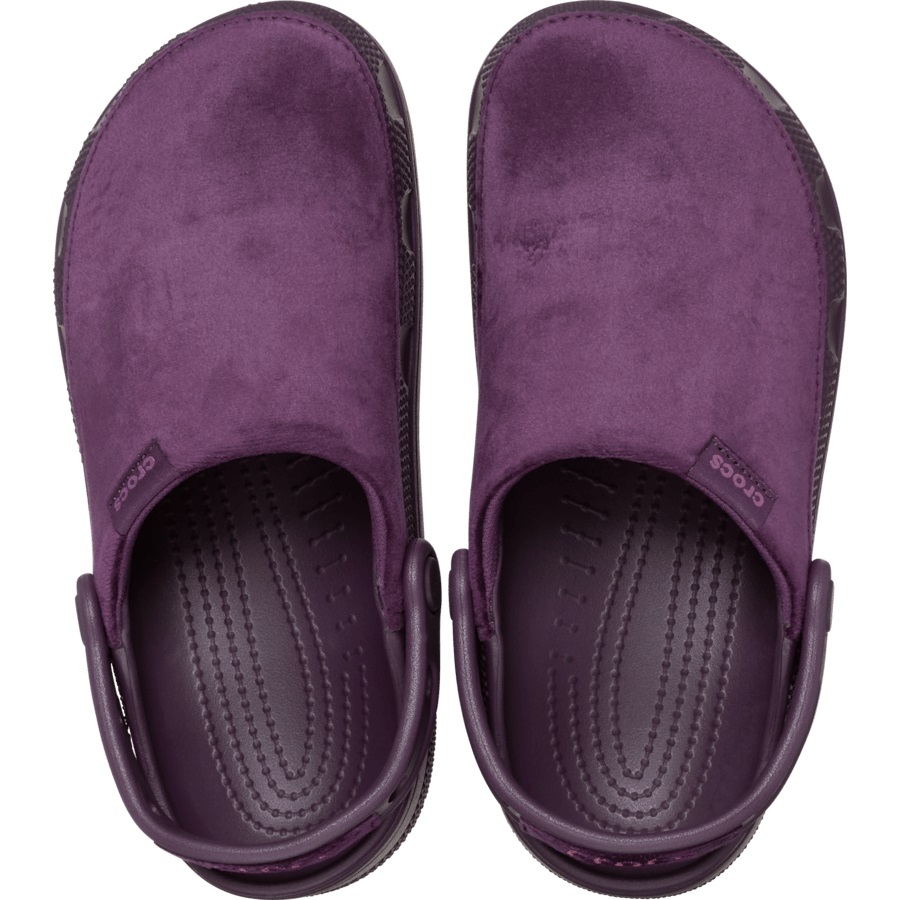 Classic Crafted Velvet Clog - Image 3