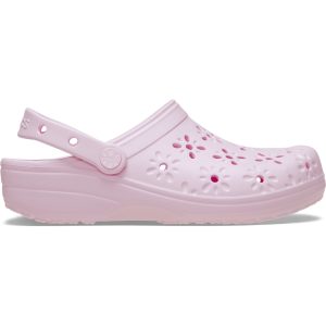 Classic Floral Cut-Out Clog