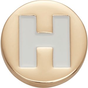 Gold Letter H