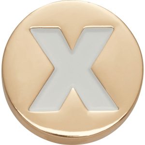Gold Letter X