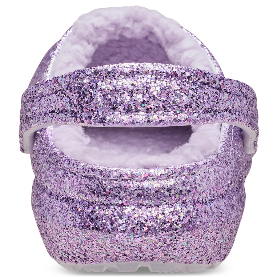 Kids' Classic Lined Chunky Glitter Clog - Image 5