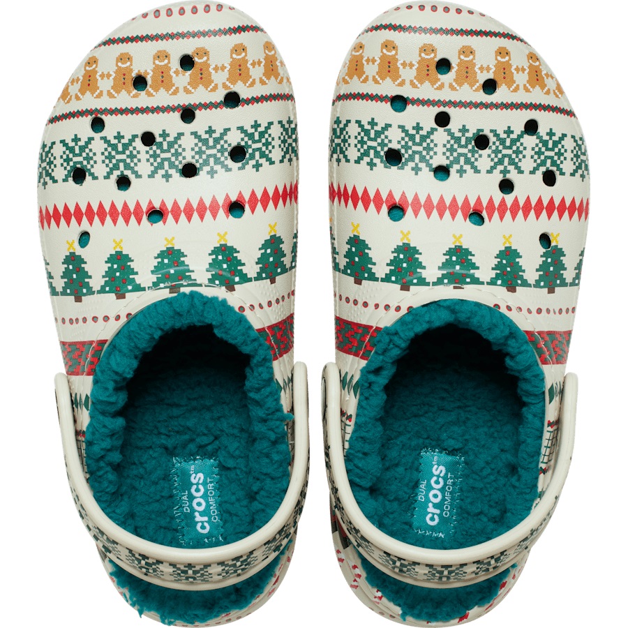 Kids' Classic Lined Fair Isle Clog - Image 3