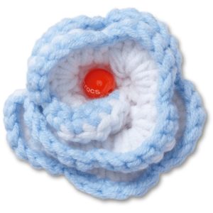 Light Blue Crochet Floral