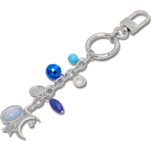 Moon and Stars Bag Charm
