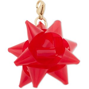 Red Holiday Bow Charm
