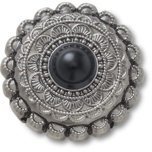 Silver and Black Emblem