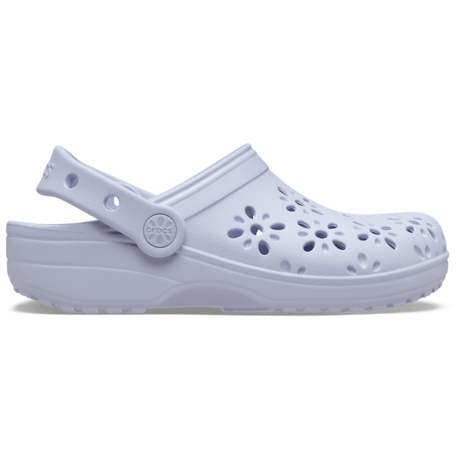 Toddler Classic Floral Cut-Out Clog