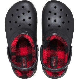 Toddler Classic Lined Buffalo Check Clog